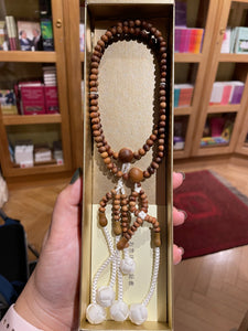Prayer Beads Sandalwood french knot S