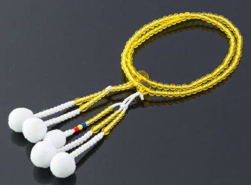 Prayer Beads plastic crystal SGI tricolor S